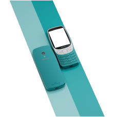 Nokia 3210 Scuba Blue_Diagonal Stripe
