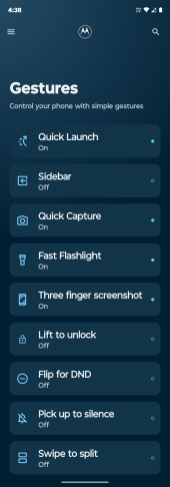 Gestures